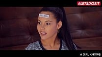 #LETSDOEIT – Sicilia Model, Apolonia and Katana – ASIAN TEEN TRIES LESBIAN SEX WITH HER BESTIES